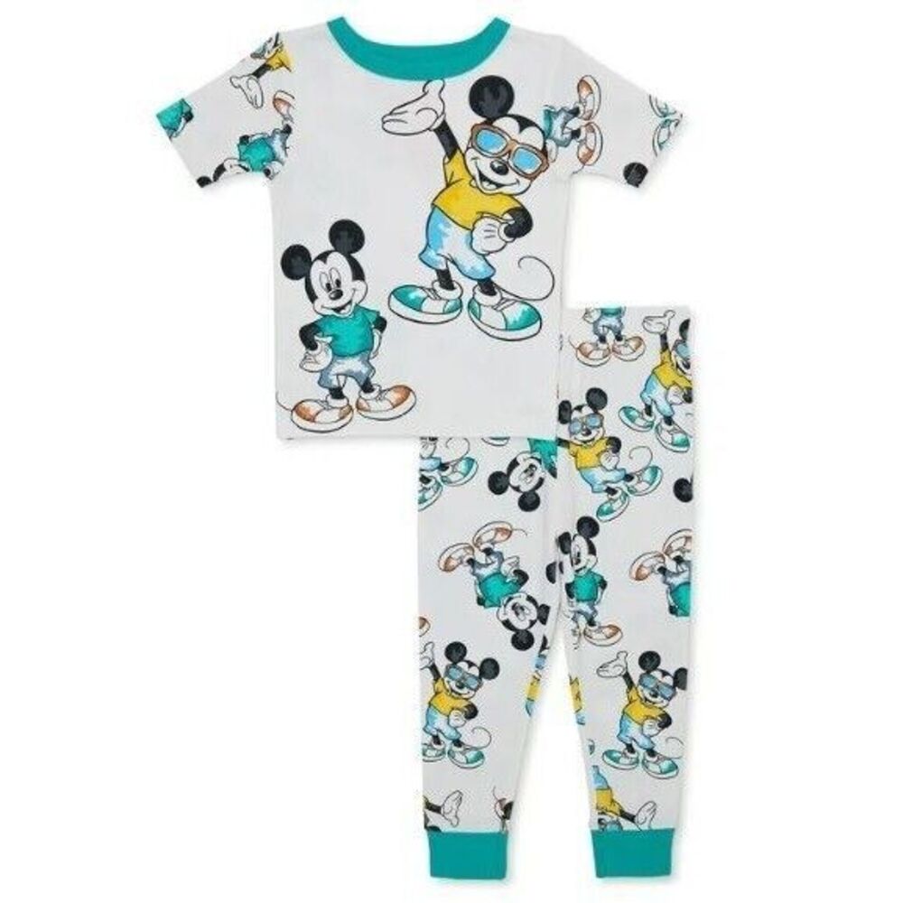 New 2 Piece‎ Pajama Set  Disney Junior Mickey Mouse  12M  Toddler Baby Comfy